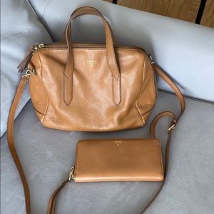 Fossil Sydney Satchel Purse & Wallet